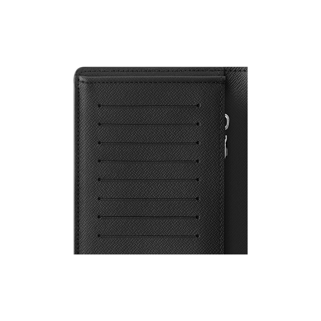 LOUIS VUITTON Brazza Two-Tone Embossed Cowhide Long Wallet - Black - M30285