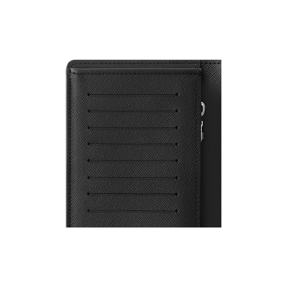 LOUIS VUITTON Brazza Two-Tone Embossed Cowhide Long Wallet - Black - M30285