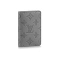 LOUIS VUITTON All-Over Monogram Cowhide Leather Wallet - Grey - M81382