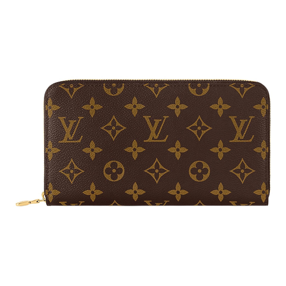 LOUIS VUITTON Zippy Organizer Monogram Coated Canvas Long Wallet - Brown - M62581