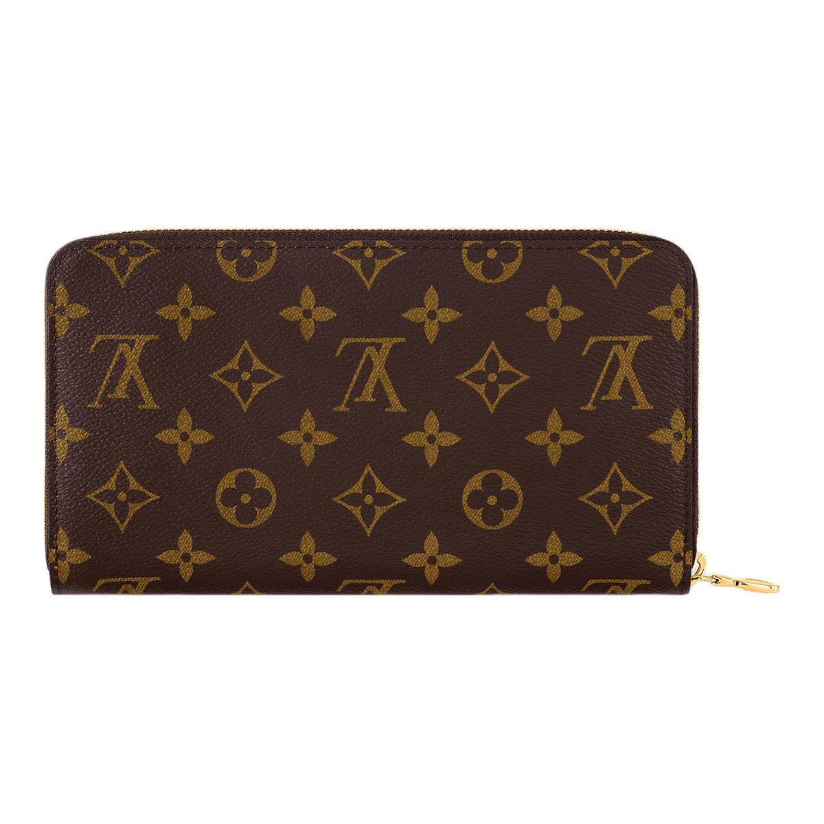 LOUIS VUITTON Zippy Organizer Monogram Coated Canvas Long Wallet - Brown - M62581