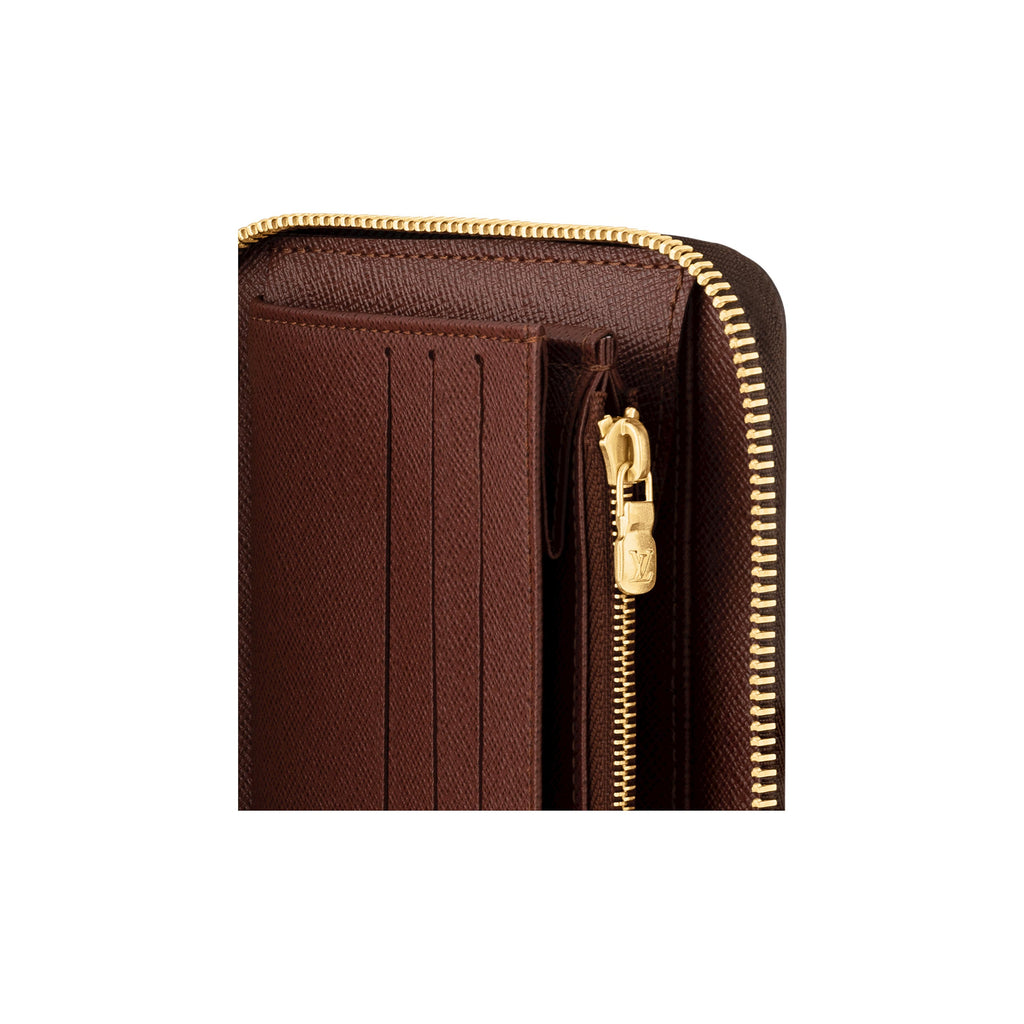 LOUIS VUITTON Zippy Organizer Monogram Coated Canvas Long Wallet - Brown - M62581
