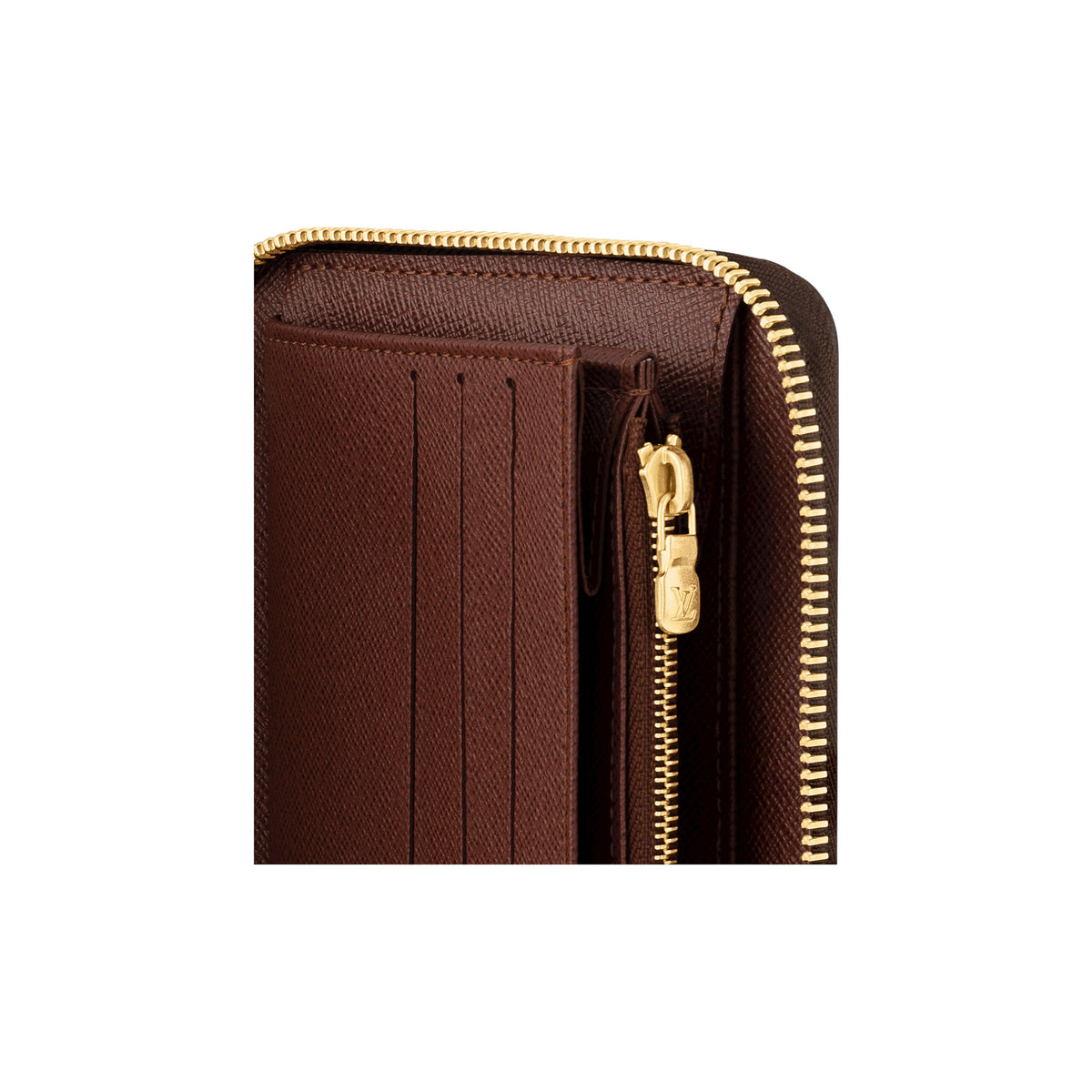 LOUIS VUITTON Zippy Organizer Monogram Coated Canvas Long Wallet - Brown - M62581