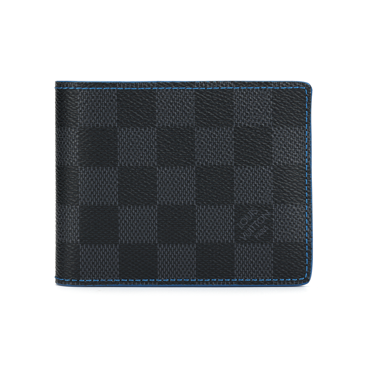 LOUIS VUITTON Damier Graphite Canvas and Cowhide Wallet - Black/Grey - N64033