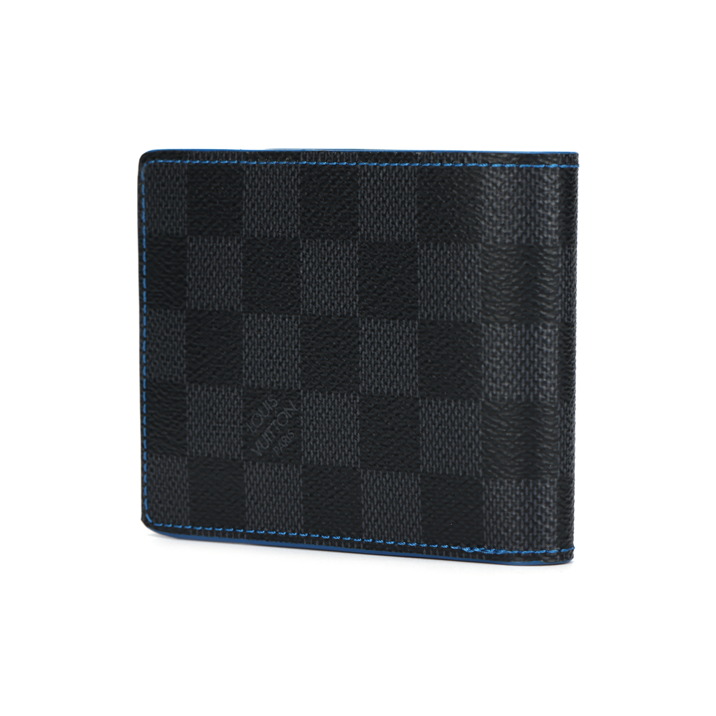 LOUIS VUITTON Damier Graphite Canvas and Cowhide Wallet - Black/Grey - N64033