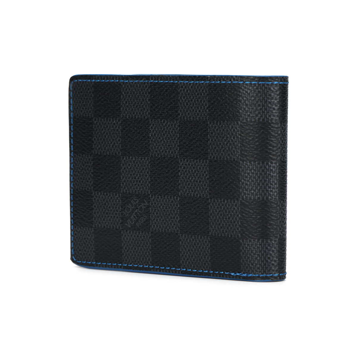 LOUIS VUITTON Damier Graphite Canvas and Cowhide Wallet - Black/Grey - N64033