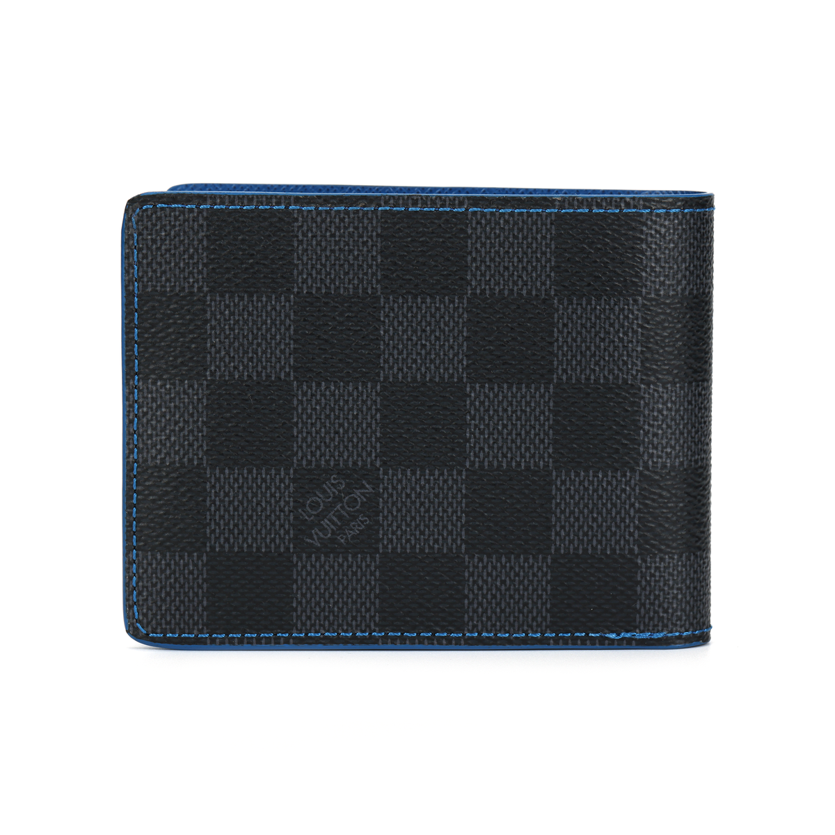 LOUIS VUITTON Damier Graphite Canvas and Cowhide Wallet - Black/Grey - N64033