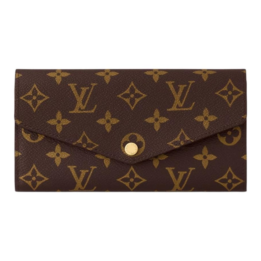 LOUIS VUITTON Sarah Classic Monogram Cowhide Wallet - Fuchsia - M62234