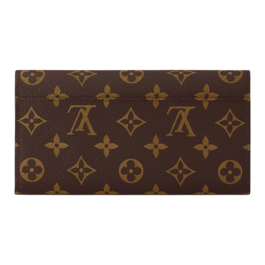 LOUIS VUITTON Sarah Classic Monogram Cowhide Wallet - Fuchsia - M62234
