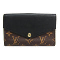LOUIS VUITTON Pallas Classic Print Leather Wallet - Black/Brown - M60990