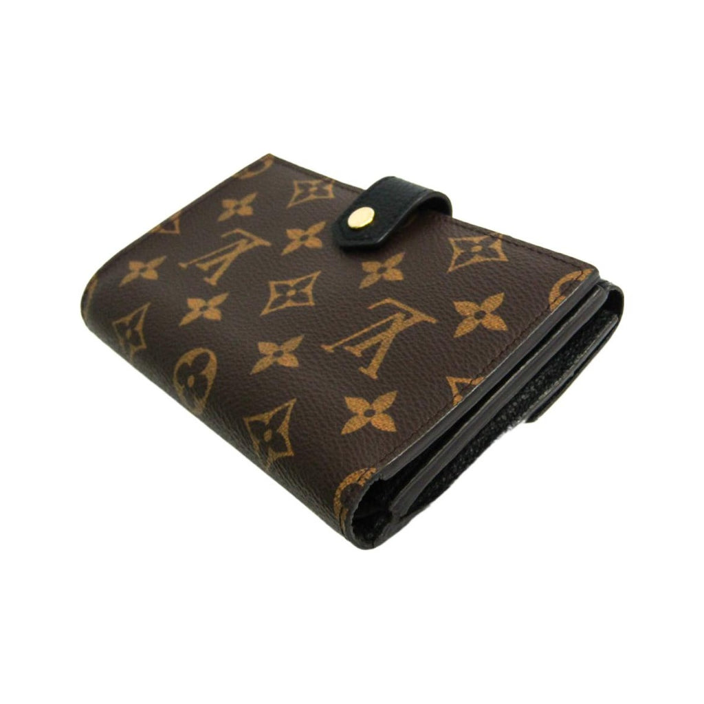 LOUIS VUITTON Pallas Classic Print Leather Wallet - Black/Brown - M60990