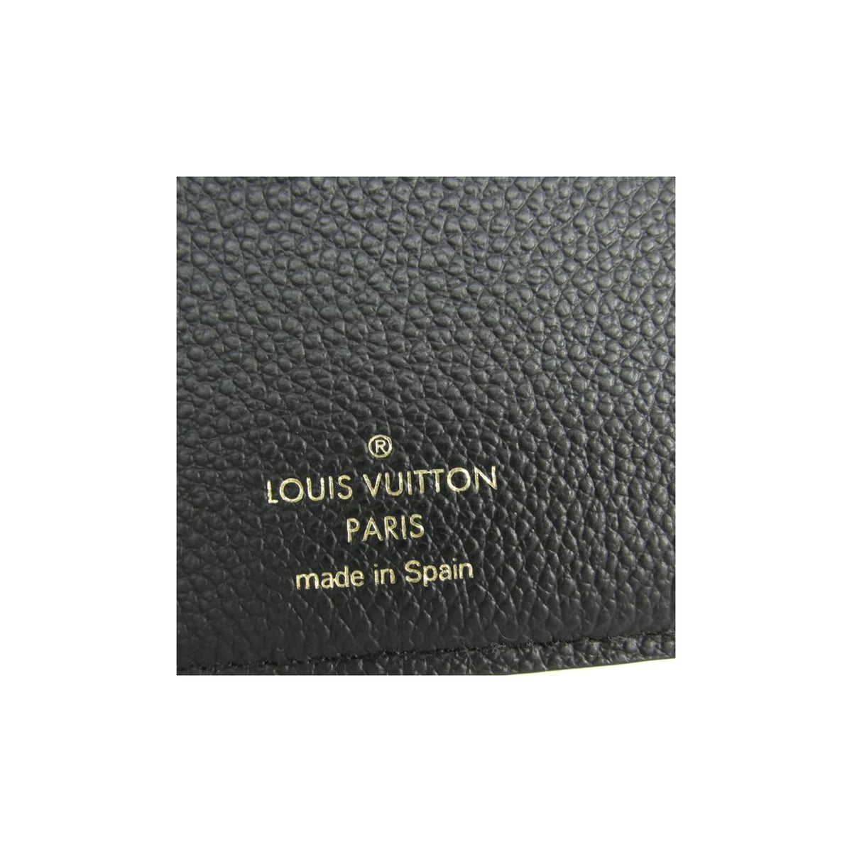 LOUIS VUITTON Pallas Classic Print Leather Wallet - Black/Brown - M60990