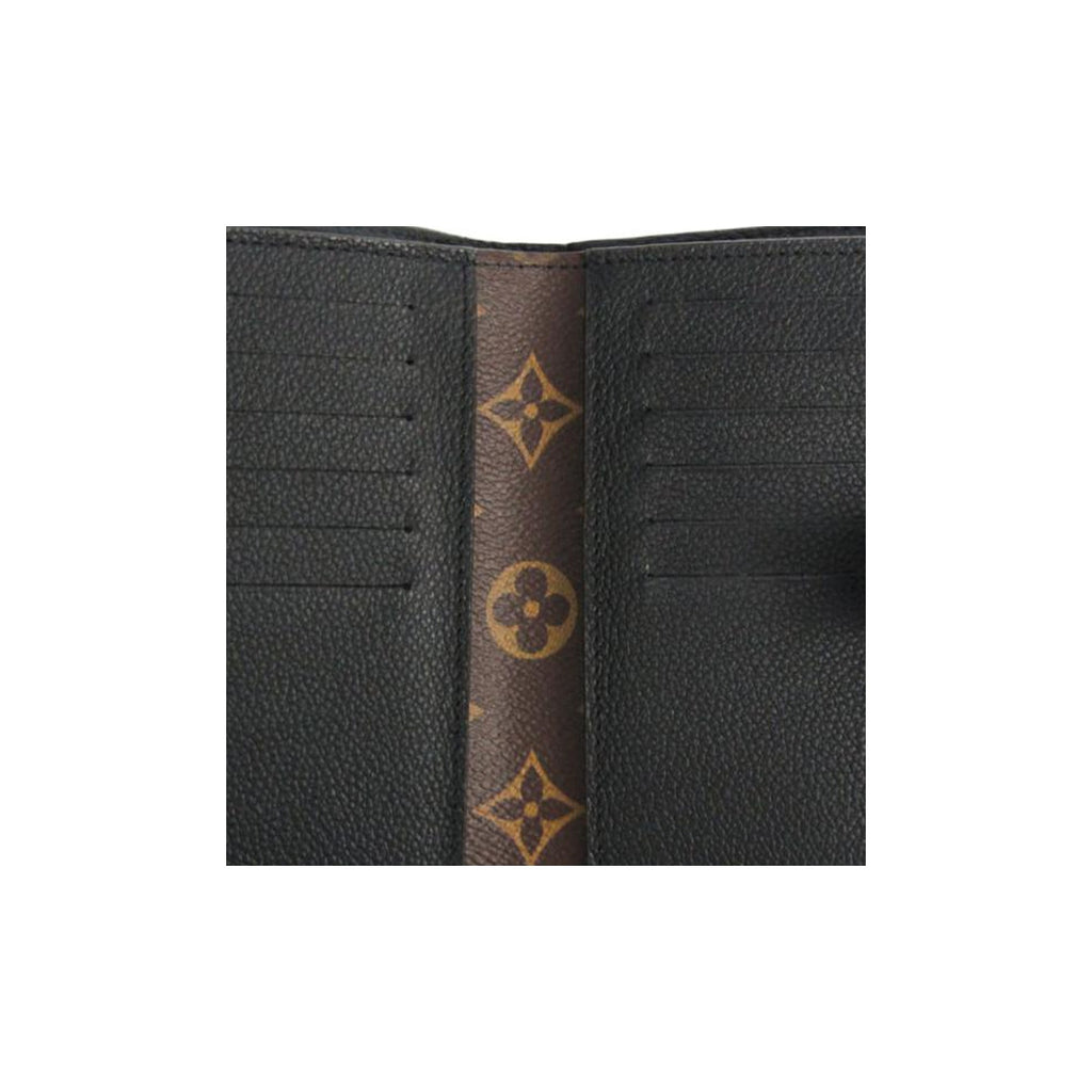 LOUIS VUITTON Pallas Classic Print Leather Wallet - Black/Brown - M60990