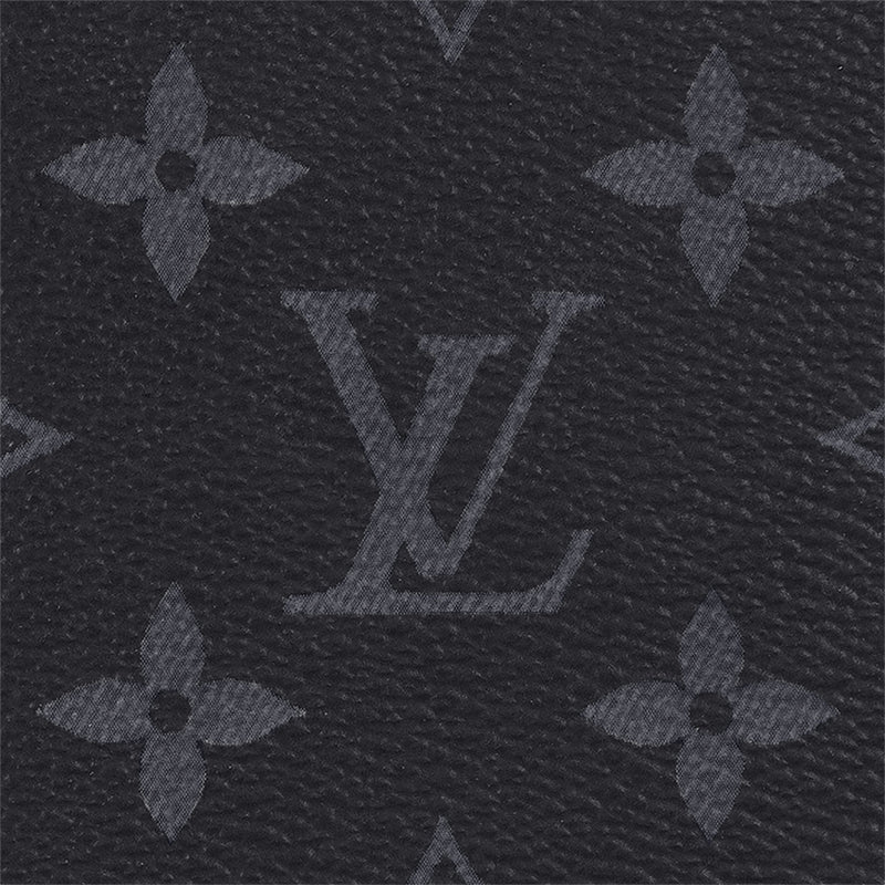 LOUIS VUITTON Zippy Men's Black Coated Canvas Wallet M62295