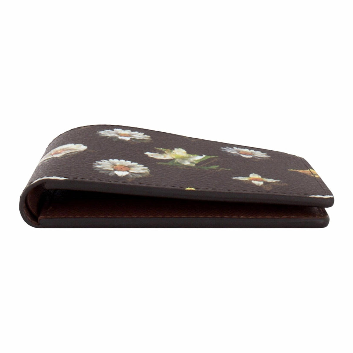 LOUIS VUITTON Slender Spring Capsule Monogram Floral Canvas Wallet in Brown - M27547