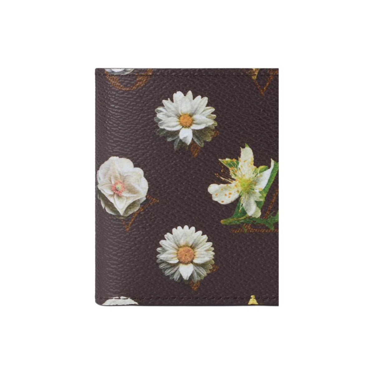 LOUIS VUITTON Slender Spring Capsule Monogram Floral Canvas Wallet in Brown - M27547