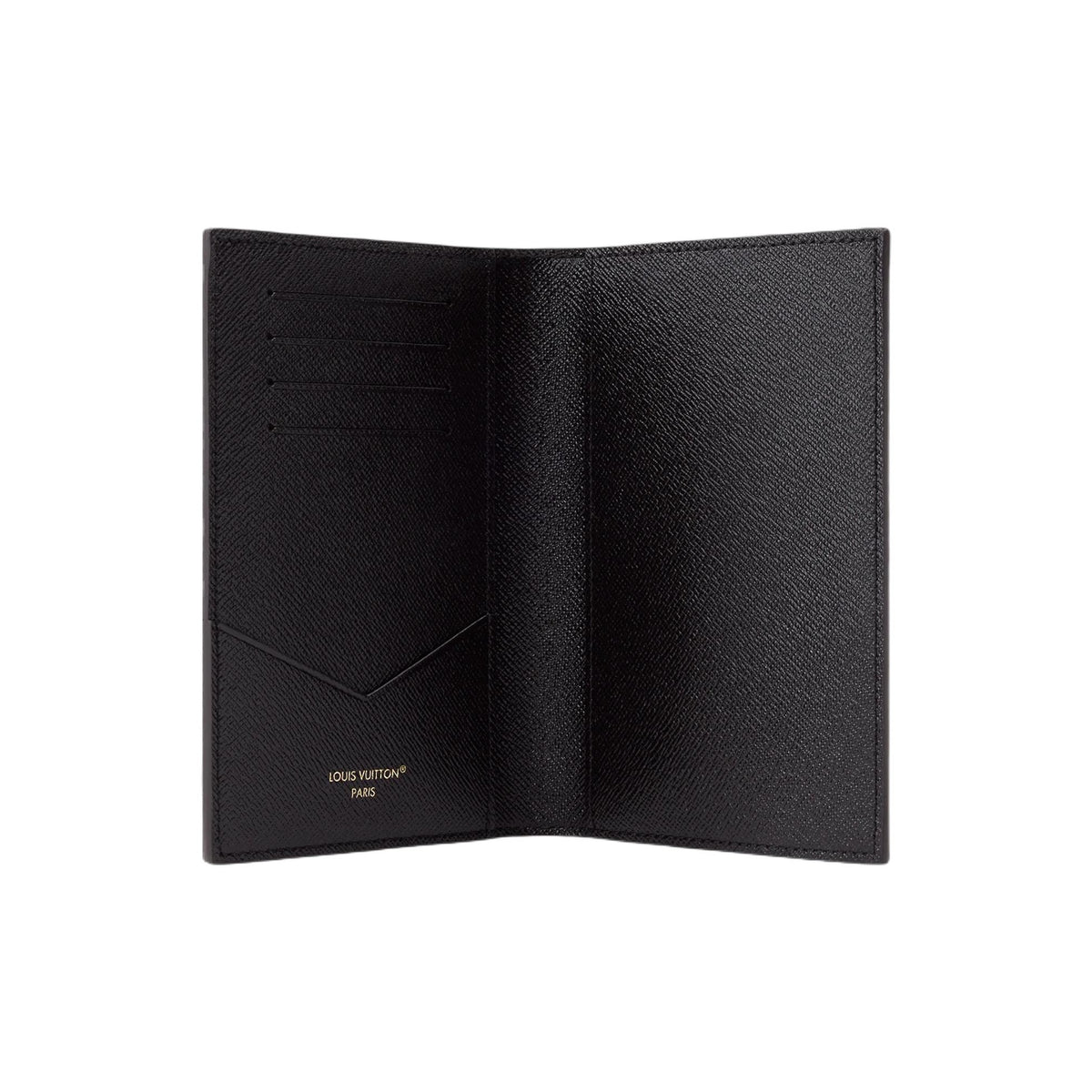 LOUIS VUITTON Monogram Floral Faux Leather Passport Holder in Brown - M29397