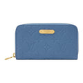LOUIS VUITTON Margot Monogram Cowhide Leather Wallet in Blue - M27757