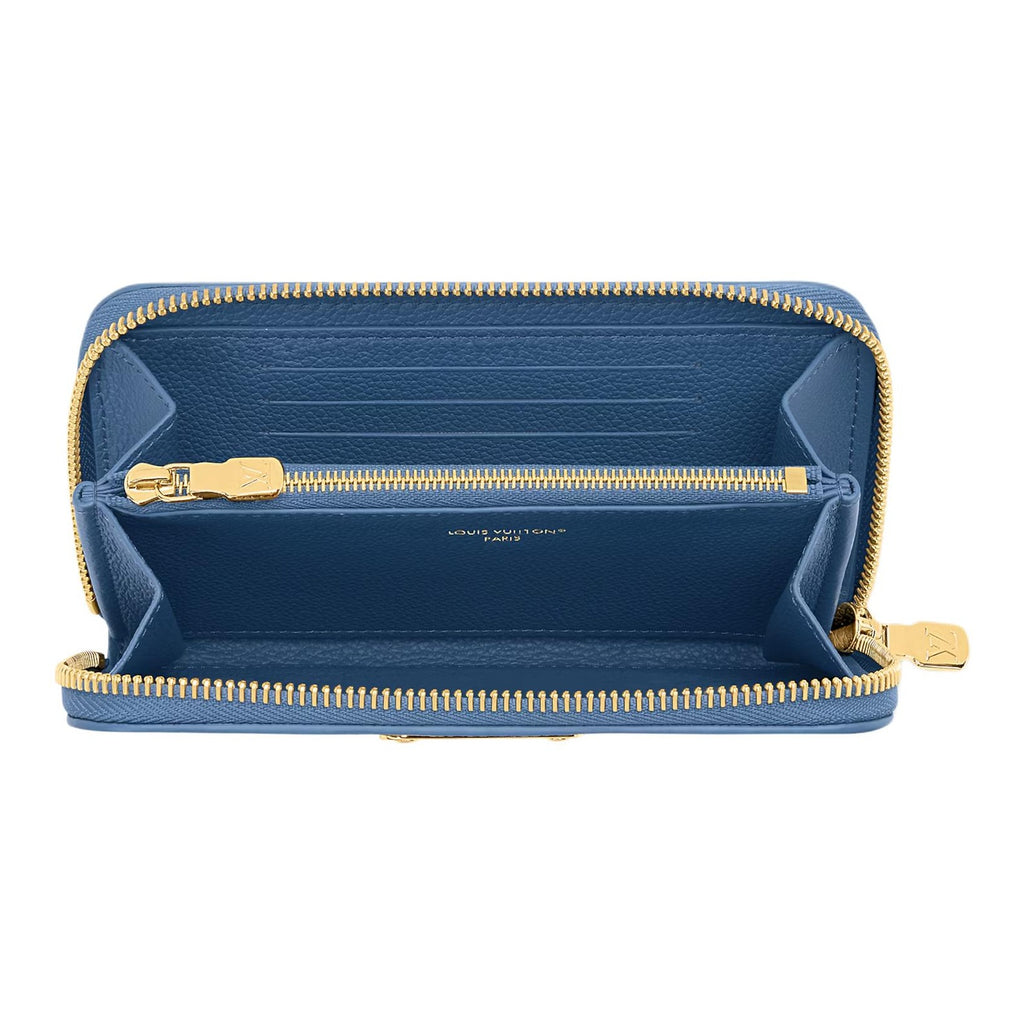 LOUIS VUITTON Margot Monogram Cowhide Leather Wallet in Blue - M27757