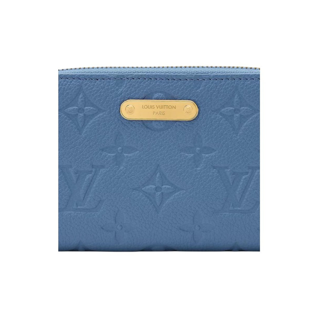 LOUIS VUITTON Margot Monogram Cowhide Leather Wallet in Blue - M27757