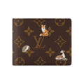 LOUIS VUITTON Multiple Monogram Forest Coated Canvas Wallet in Brown - M27057