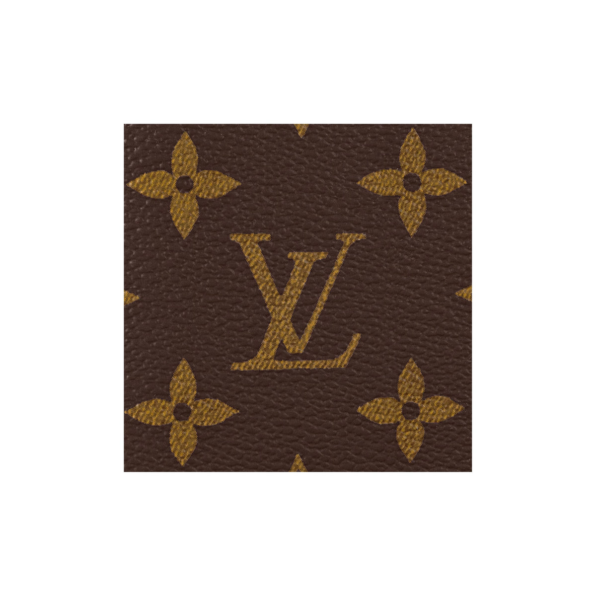 LOUIS VUITTON Multiple Monogram Canvas and Cowhide Leather Wallet in Brown - M60895