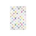 LOUIS VUITTON x Takashi Murakami Passport Cover XL White Monogram Multicolore M14178