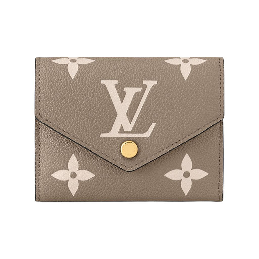 LOUIS VUITTON Victorine Monogram Empreinte Leather Wallet M81861