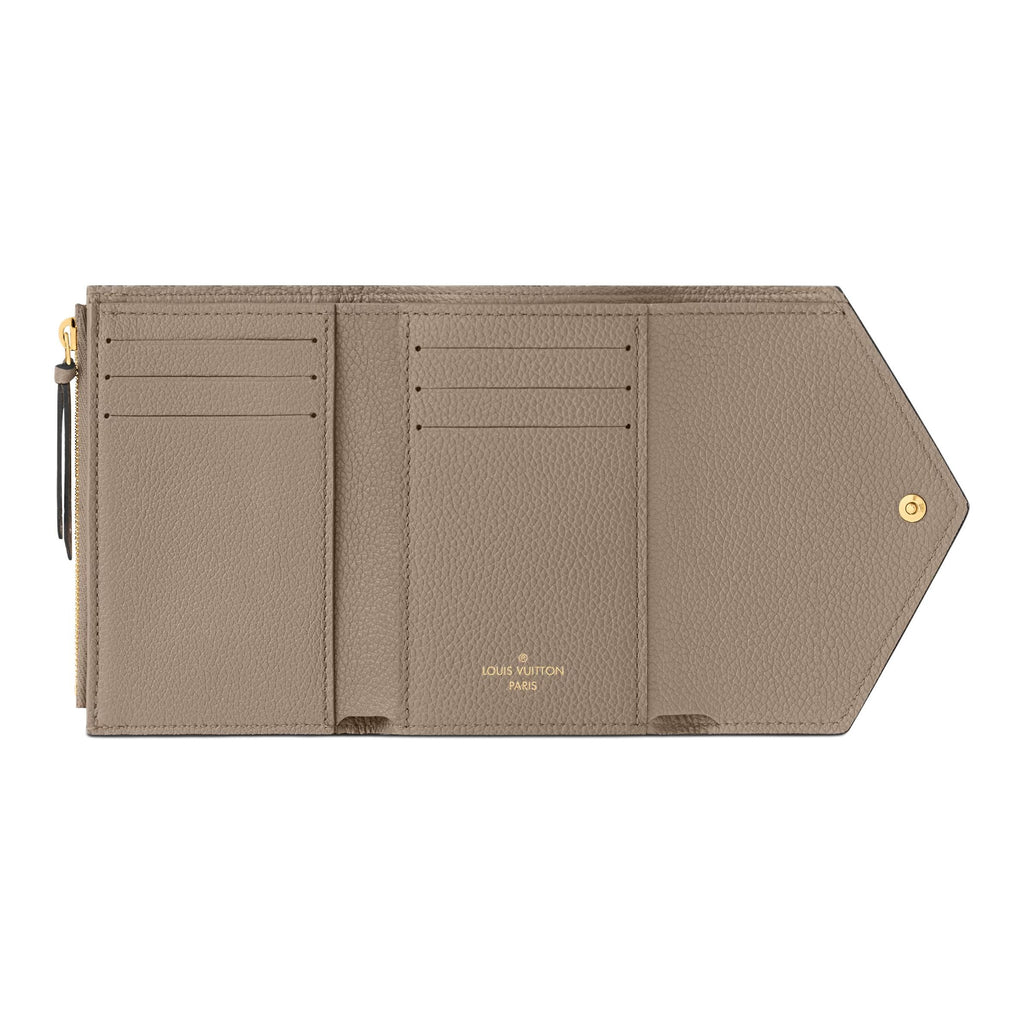 LOUIS VUITTON Victorine Monogram Empreinte Leather Wallet M81861