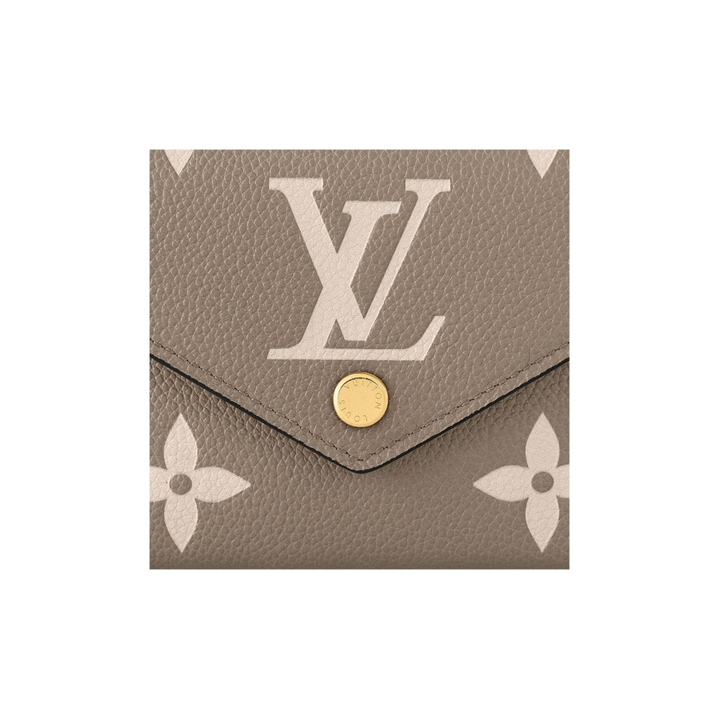 LOUIS VUITTON Victorine Monogram Empreinte Leather Wallet M81861
