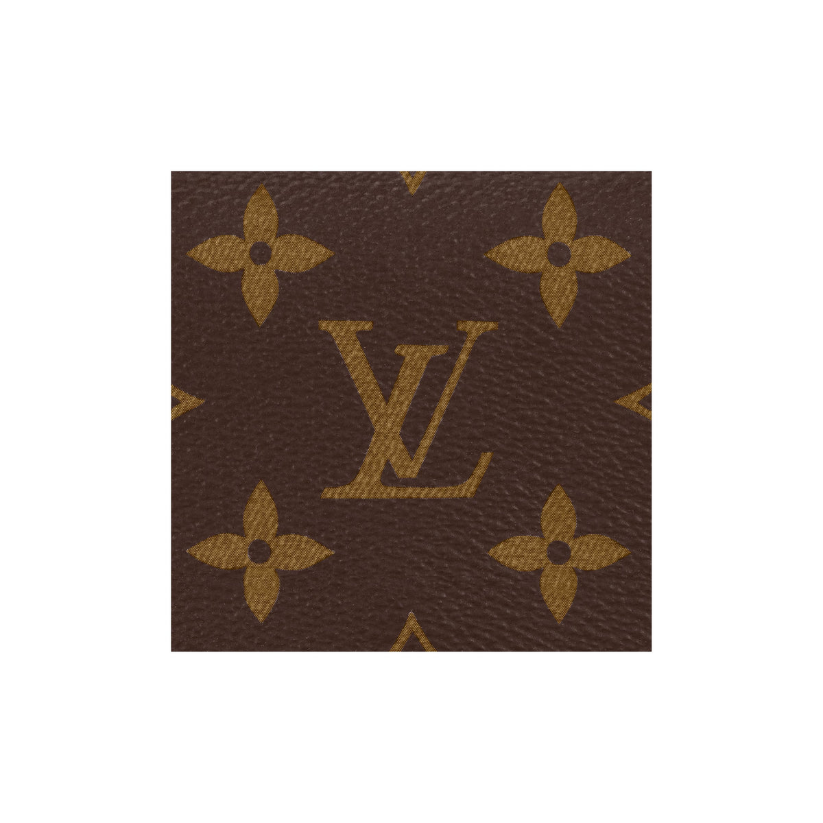 LOUIS VUITTON Monogram Coated Canvas Envelope Business Card Holder in Brown - M63801