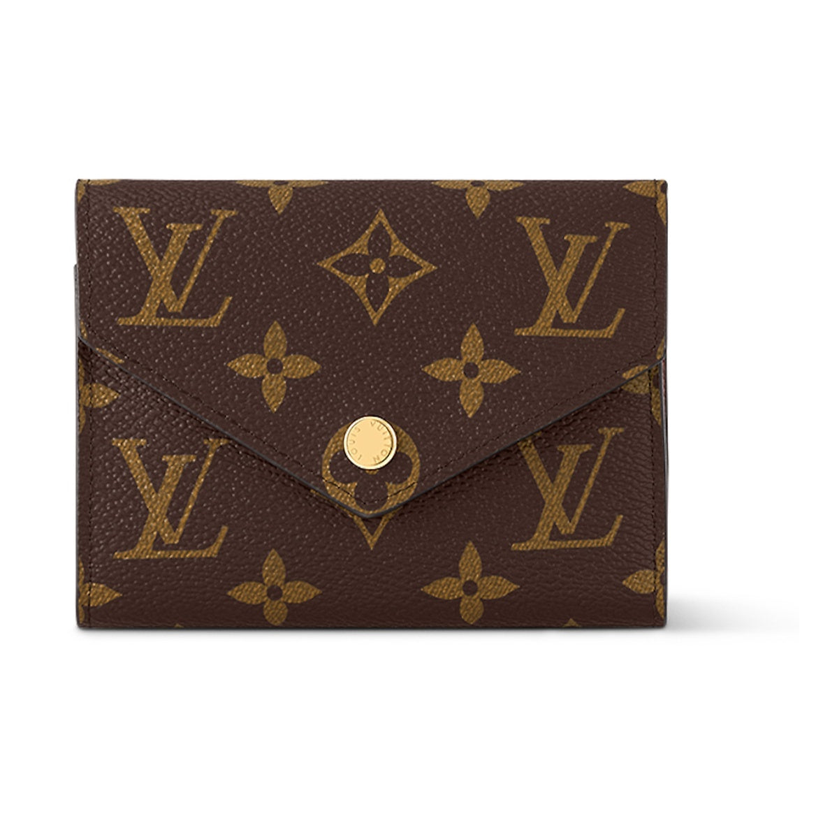 LOUIS VUITTON Victorine Monogram Coated Canvas Wallet in Brown - M62472