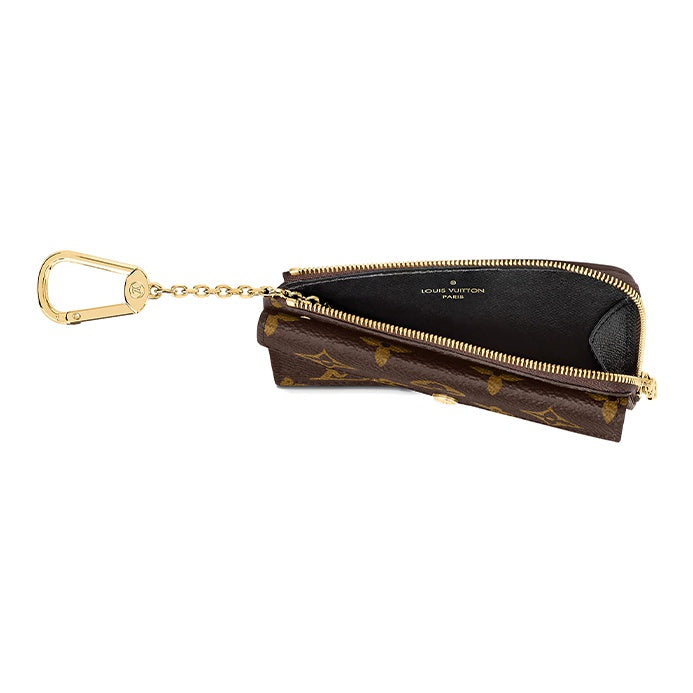 LOUIS VUITTON Recto Verso Monogram Coated Canvas Mini Coin and Card Holder in Brown - M69431