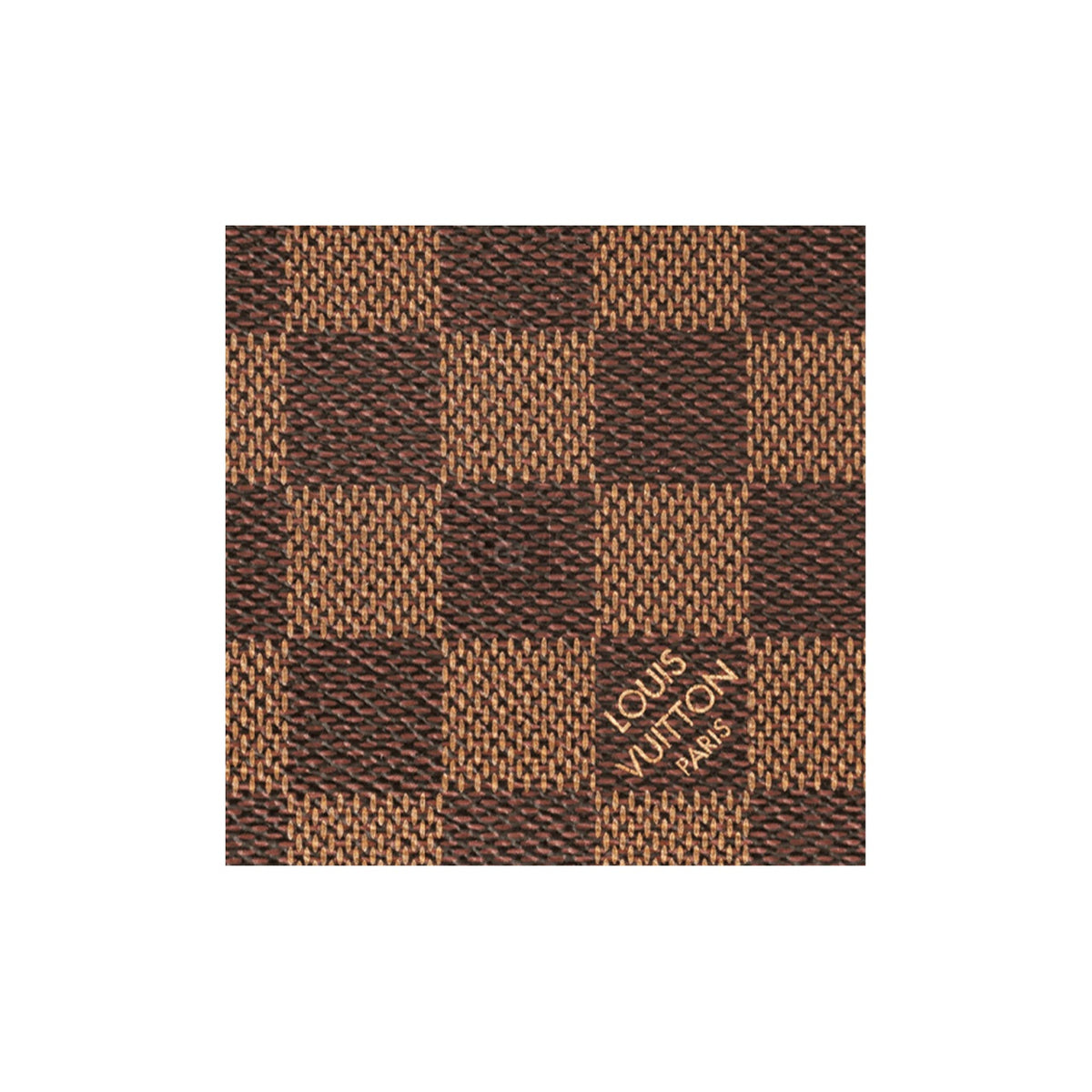 LOUIS VUITTON Zippy Checkered Canvas and Cowhide Leather Zip Wallet in Brown - N41661