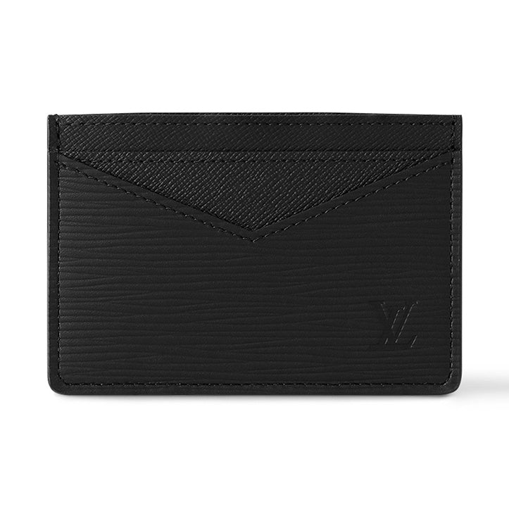 LOUIS VUITTON Neo Epi Leather Card Holder in Black - M67210
