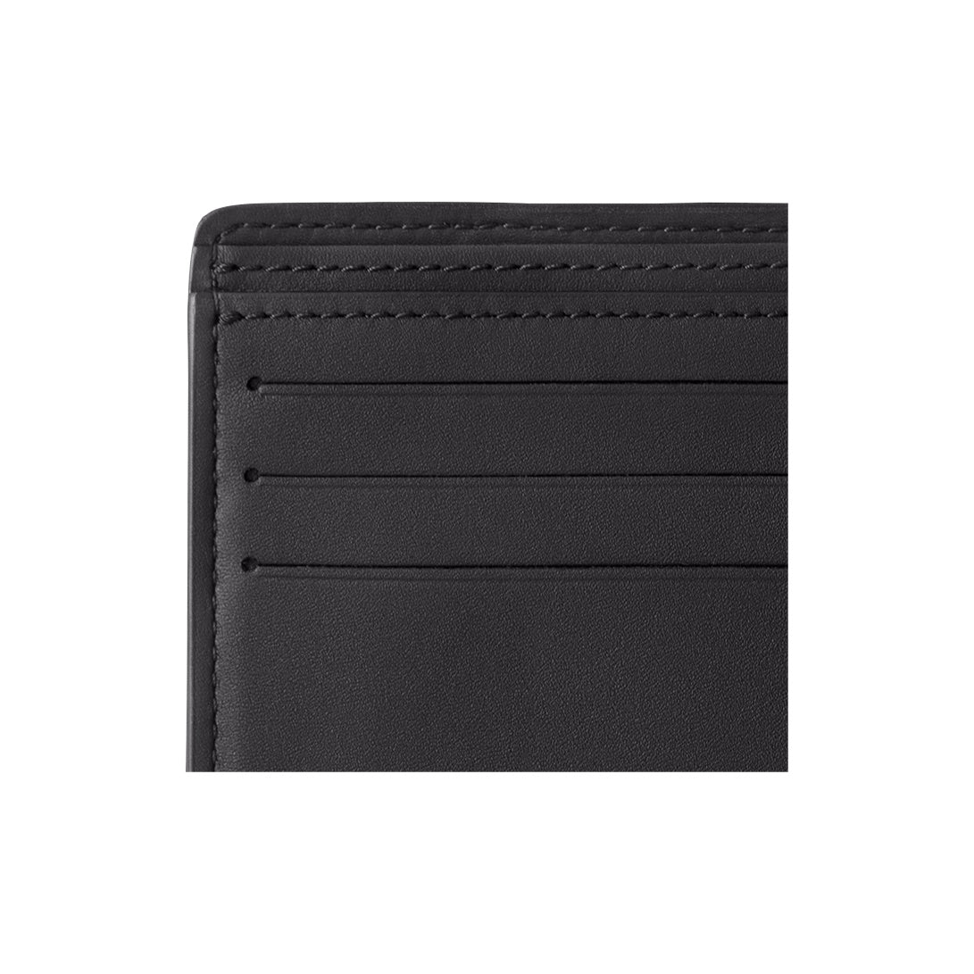 LOUIS VUITTON Multiple Damier Infini Leather Compact Folding Wallet in Black - N63124