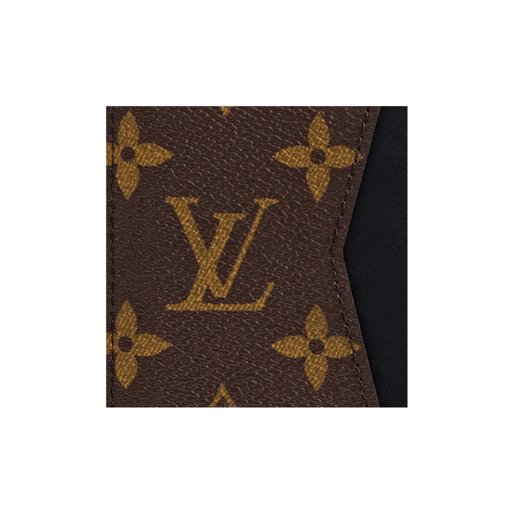 LOUIS VUITTON Monogram Patchwork Canvas Compact Wallet in Brown - M60111