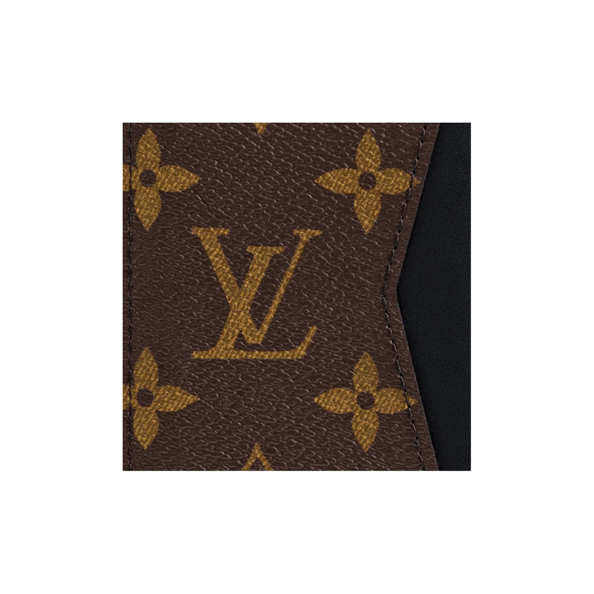 LOUIS VUITTON Monogram Patchwork Canvas Compact Wallet in Brown - M60111