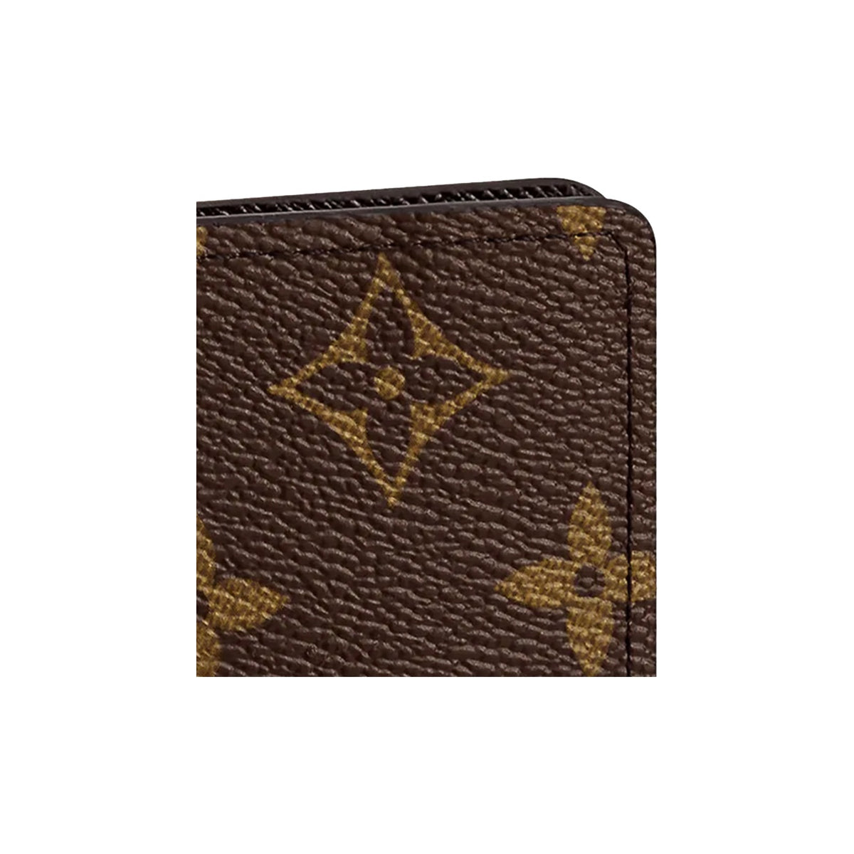 LOUIS VUITTON Monogram Patchwork Canvas Compact Wallet in Brown - M60111