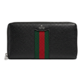 GUCCI Primavera Men's Leather Zip Wallet in Black - A00770