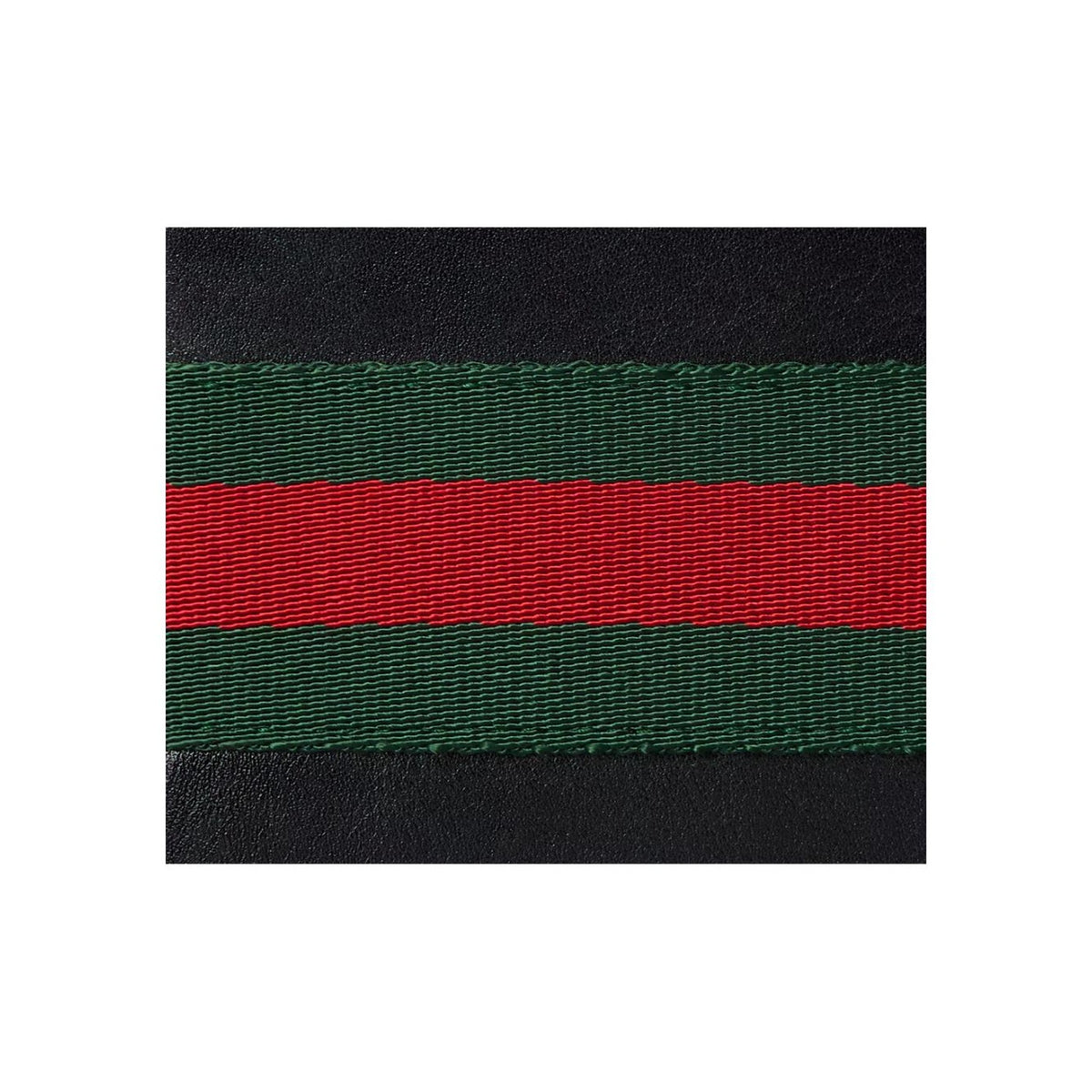 GUCCI WebTrademark Men's Soft Leather Bifold Wallet in Black - 867269