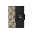 GUCCI GG Marmont Unisex Canvas and Leather Card Holder in Black - 855484