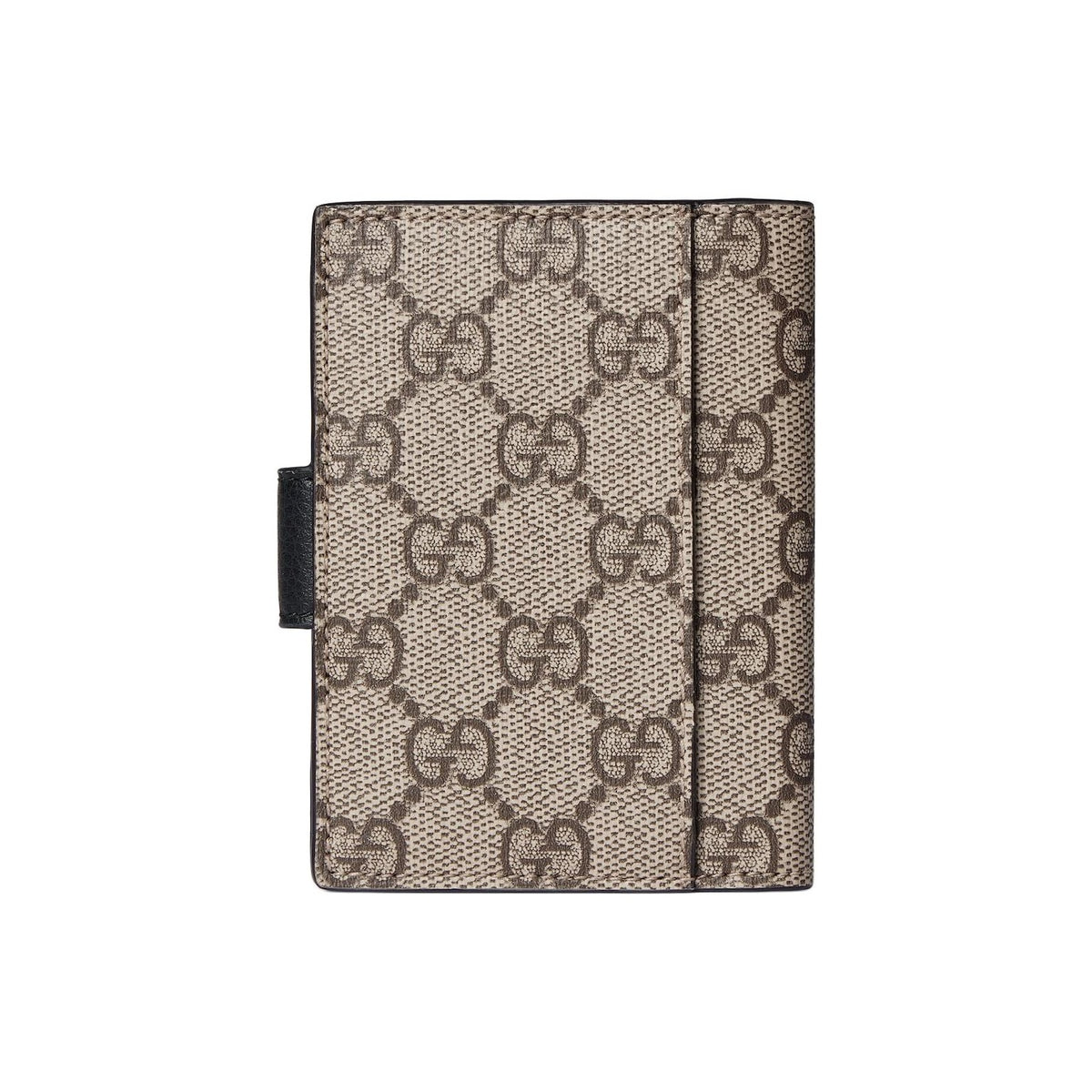 GUCCI GG Marmont Unisex Canvas and Leather Card Holder in Black - 855484