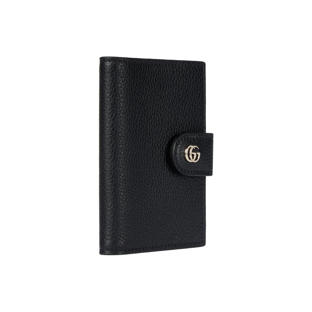 GUCCI GG Marmont Women's Cowhide Leather Card Holder in Black - 855484