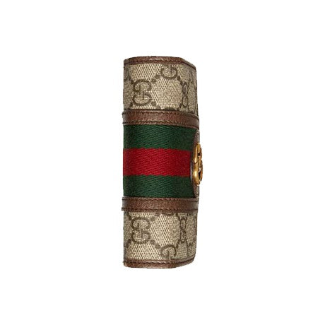 GUCCI Ophidia Unisex Monogram Canvas and Leather Crossbody Bag in Ebony - 625757