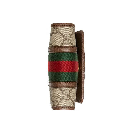 GUCCI Ophidia Unisex Monogram Canvas and Leather Crossbody Bag in Ebony - 625757