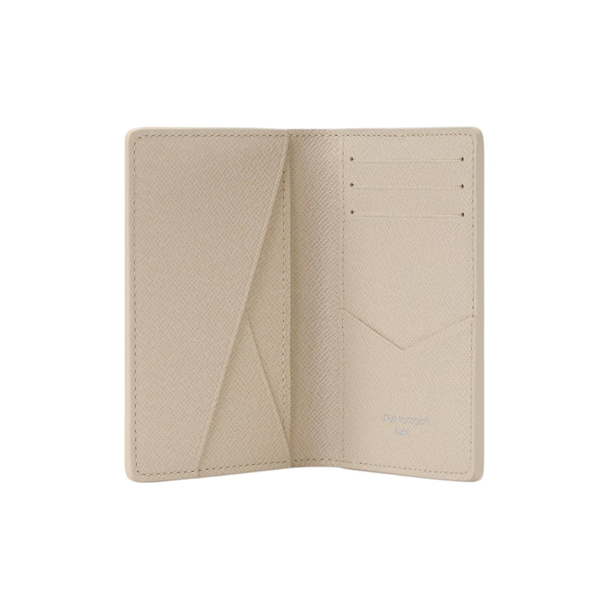 LOUIS VUITTON Pocket Organizer Men's Equestrian Print Monogram Coated Canvas Card Holder in Beige - M3A610